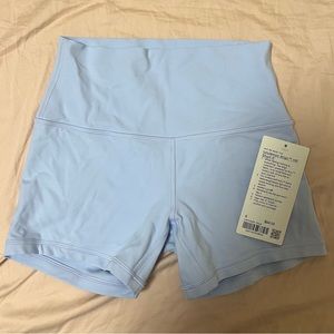 LULULEMON ALIGN™ HIGH-RISE SHORT 4" Pastel Blue Size 6